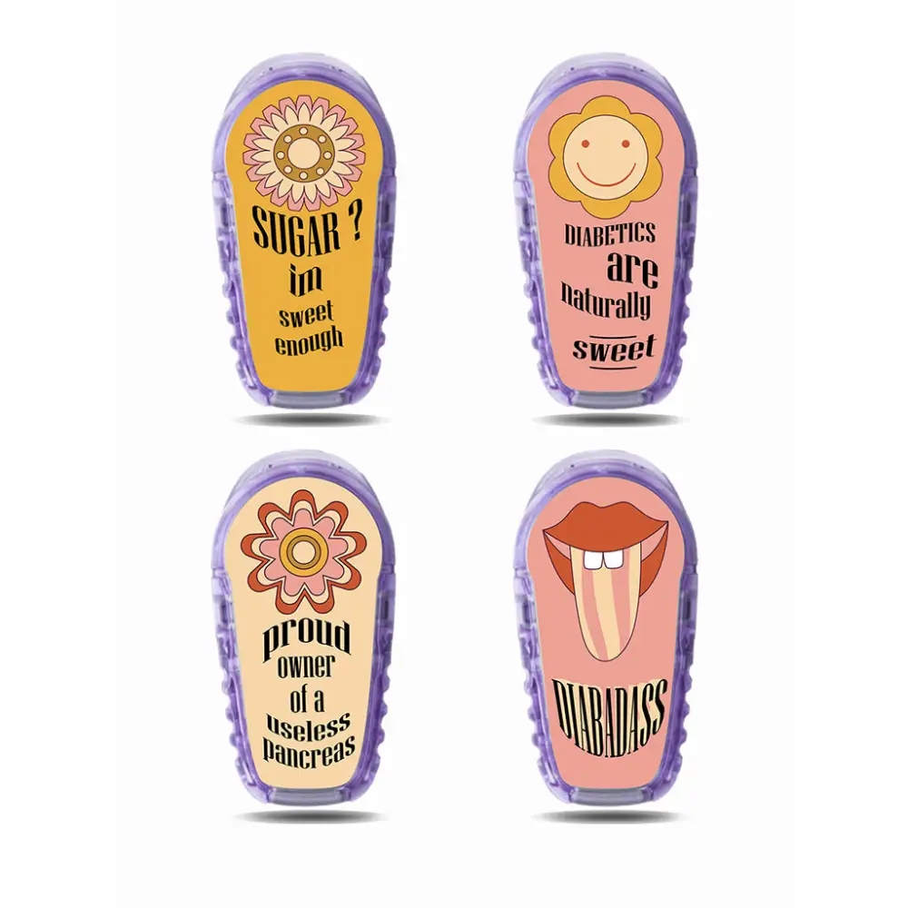 Dexcom G6 Transmitter Stickers – Retro Collection