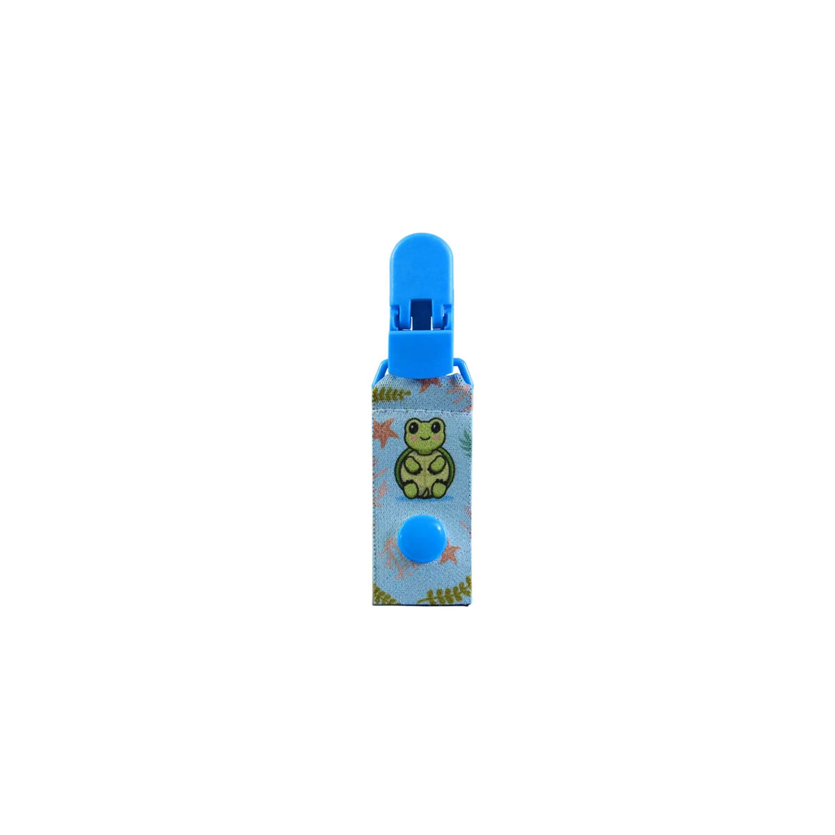 feeding tube clip kids turtles blue size small organizer clip for secure and playful tubing management
