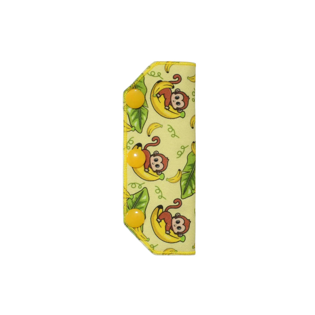 feeding tube port cover kids monkey banana design protective cover for secure tube connection