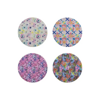 FreeStyle Libre 2 adhesive patches, Spring Series, 4 designs side by side