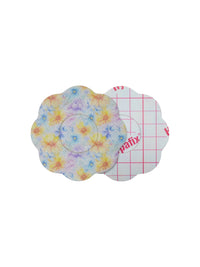 FreeStyle Libre 2 adhesive patch, cookie shape, front and backing