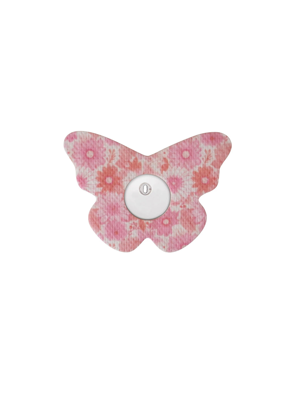 FreeStyle Libre 3 adhesive patch, butterfly shape, Flower Serenade design