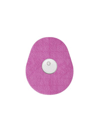 FreeStyle Libre 3 adhesive patch, drop shape, pink