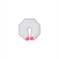 pediatric g tube pad pink back view showing soft fabric for skin comfort and irritation prevention
