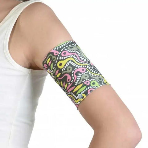 Armband For Children To Hold And Protect Their Blood Glucose Sensor And Pod - Dia-Band KIDS