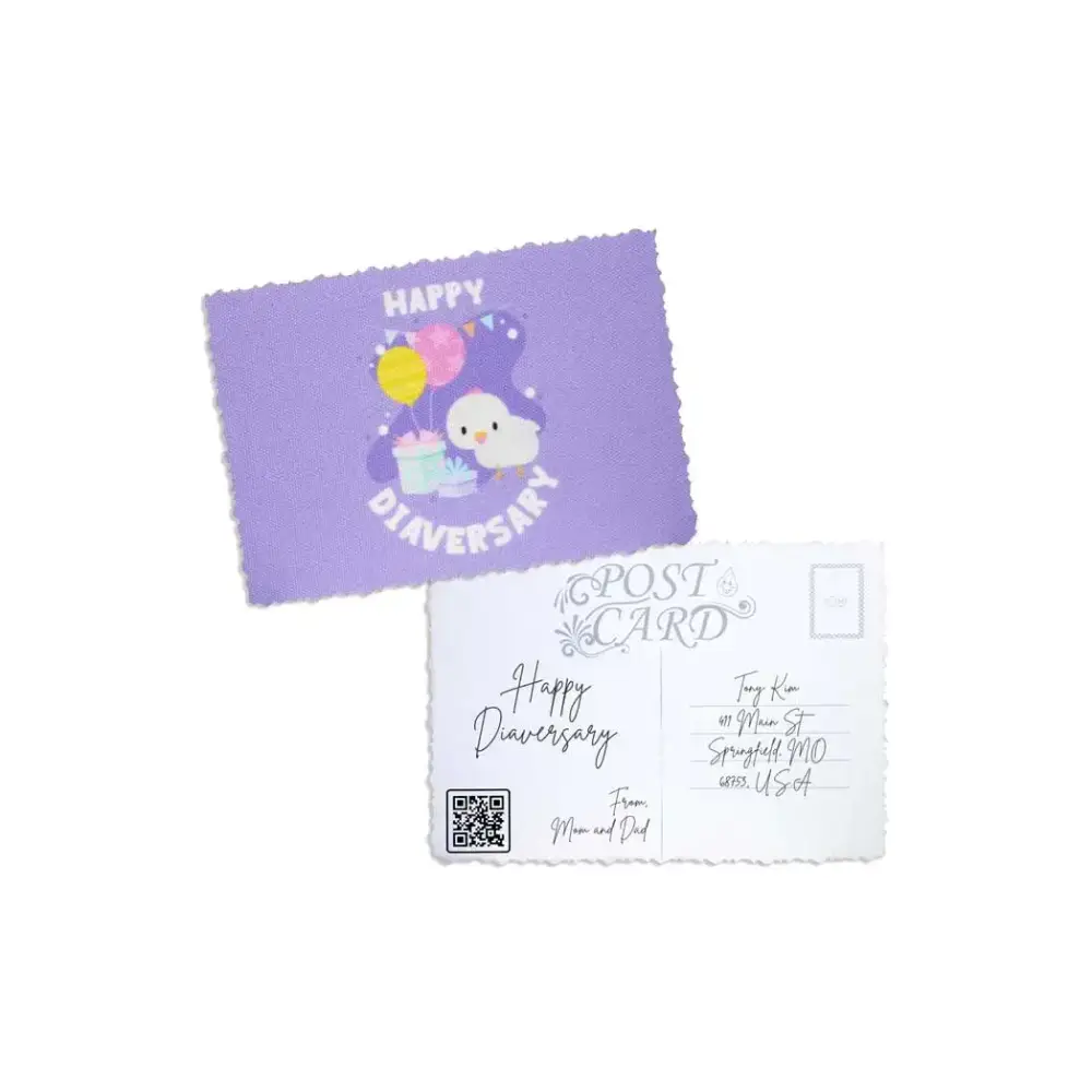 Diaversary Postcards - Kaio Cards