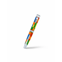 HumaPen Luxura Lilly insulin pen with colorful kids series stickers for personalization.