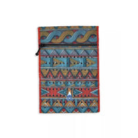 Insulin cooler travel case with vibrant tribal pattern design, fits 3 insulin pens or 5 vials, Dia-Cool by Kaio-Dia.