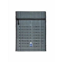 Dia-Cool insulin cooling wallet for 4 pens or 8 vials in a checkered design, eco-friendly, non-electric cooling.
