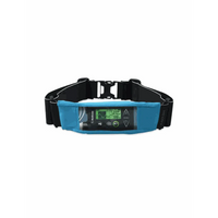 Insulin pump belt with transparent window for easy monitoring, adjustable strap, durable material, Dia-Waist Belt for active lifestyles.