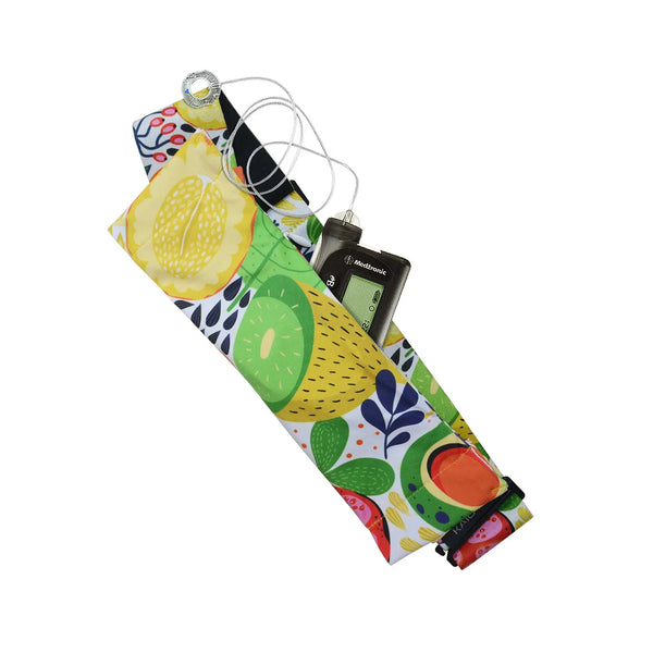 Adjustable Insulin Pump Belt with G-Hook – Printed Designs | Dia Belly-Belt 2