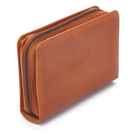 Stylish Leather Organizer for Type 1 Diabetic Supplies