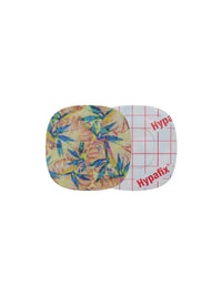 medtronic simplera patch with tropical print front and back view showing full adhesive coverage and design