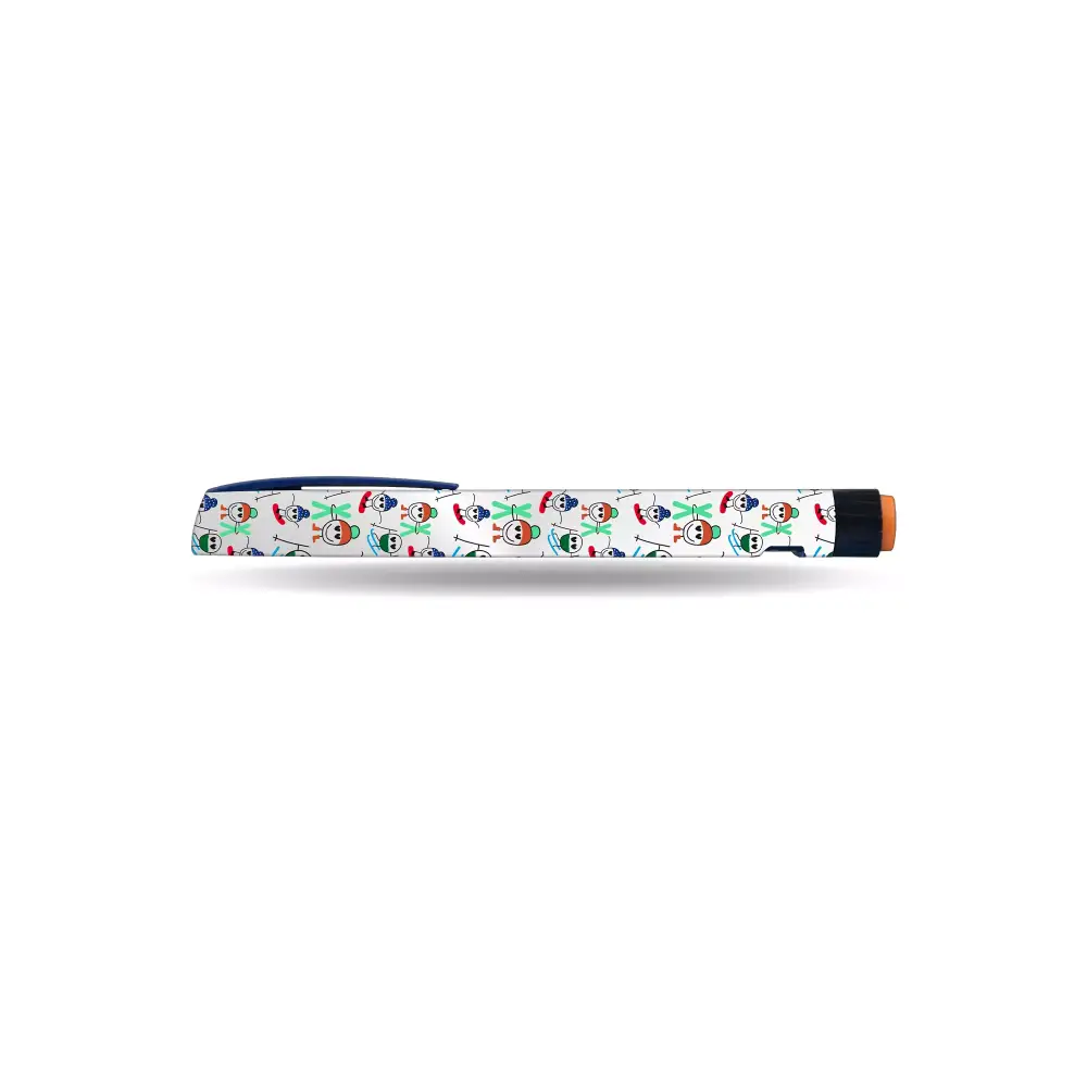 NovoRapid FlexPen Stickers Winter Edition by Kaio-Dia