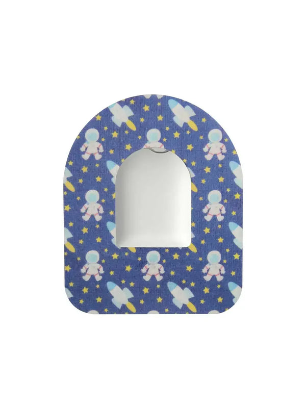Omnipod POD Patch with childhood memories design for secure insulin pump placement.