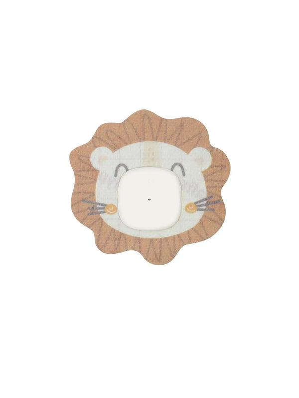 Medtronic Simplera lion patch front view kids adhesive patch designed for secure fixation