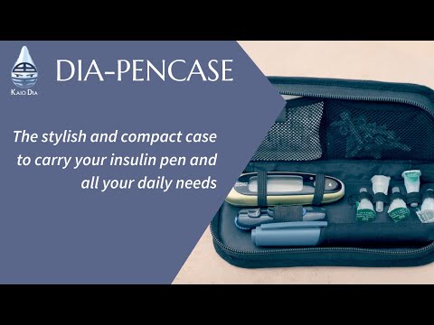 Insulin Pen and USB Glucose Meter Case, Dia-PenCase