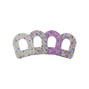Omnipod Dash patches with spring floral designs for insulin pumps.
