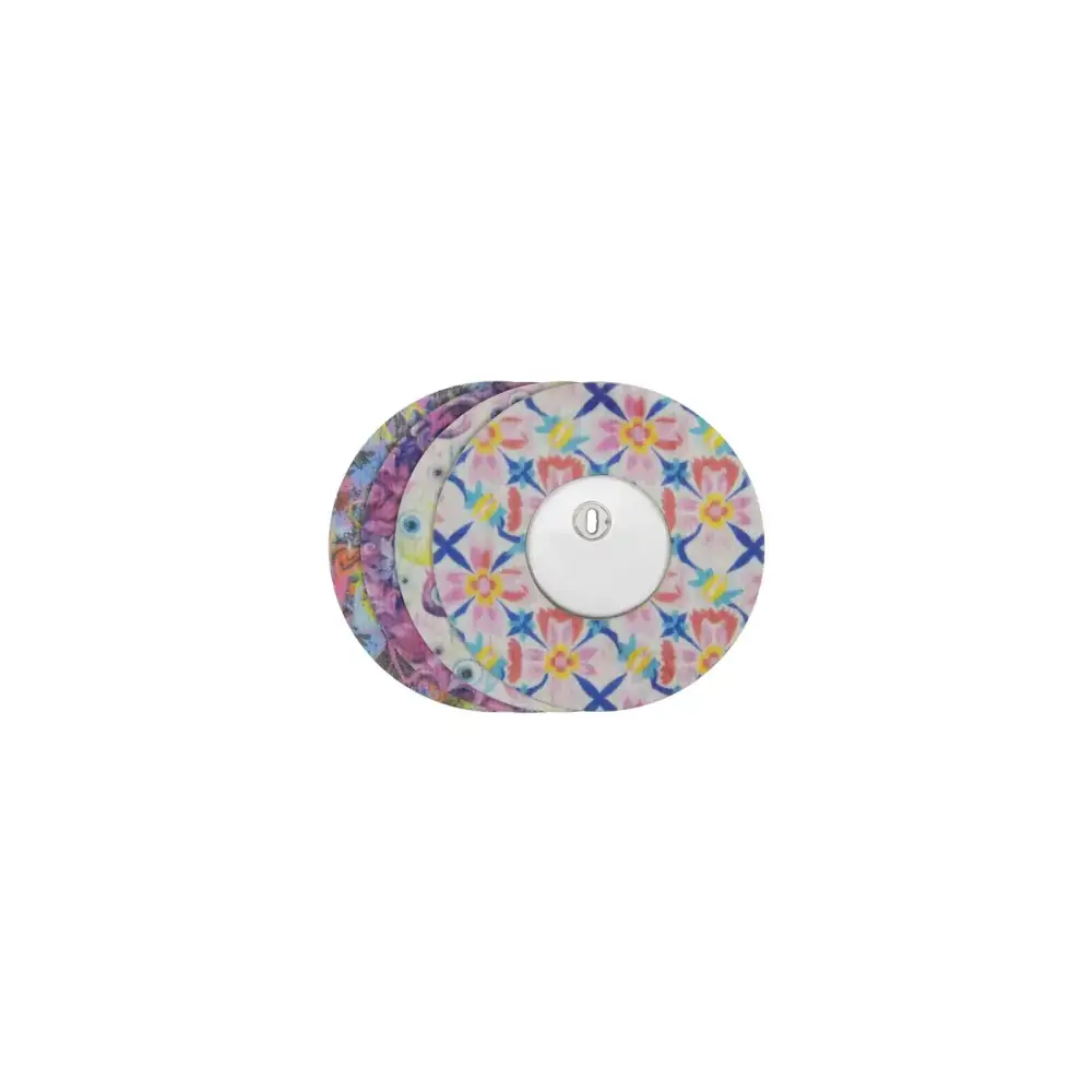 FreeStyle Libre 3 adhesive patches, Spring Series, stack of 4 designs