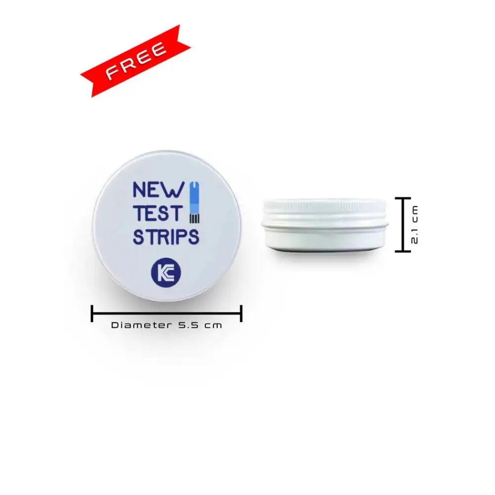 Glucomen Day CGM Stickers in Reusable Tin Can - Male Serie