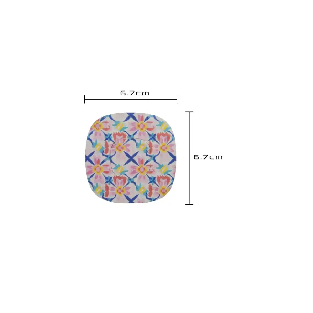 Simplera Sync adhesive patch, Spring Series, size 6.7 x 6.7 cm