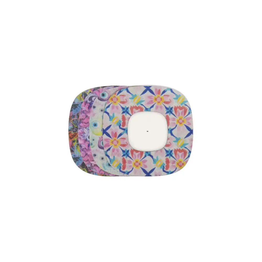 Simplera Sync adhesive patches, Spring Series, stack of 4 designs
