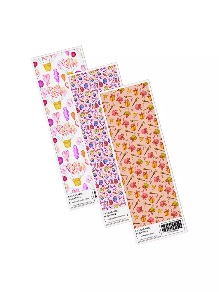 novorapid flexpen insulin pen sticker easter design for seasonal insulin pen personalization