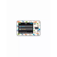 Tandem T slim insulin pump with Summer Edition sticker featuring sunlit patterns and marine designs.