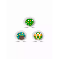 St. Patrick's Day Dexcom G7 sensor stickers set with festive designs, including shamrocks and Irish themes.