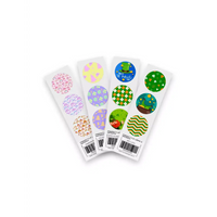 St. Patrick's Day themed Freestyle Libre 2 sensor stickers, featuring festive and durable designs, including "Happy St. Patrick's Day" and "Get Lucky" sets.