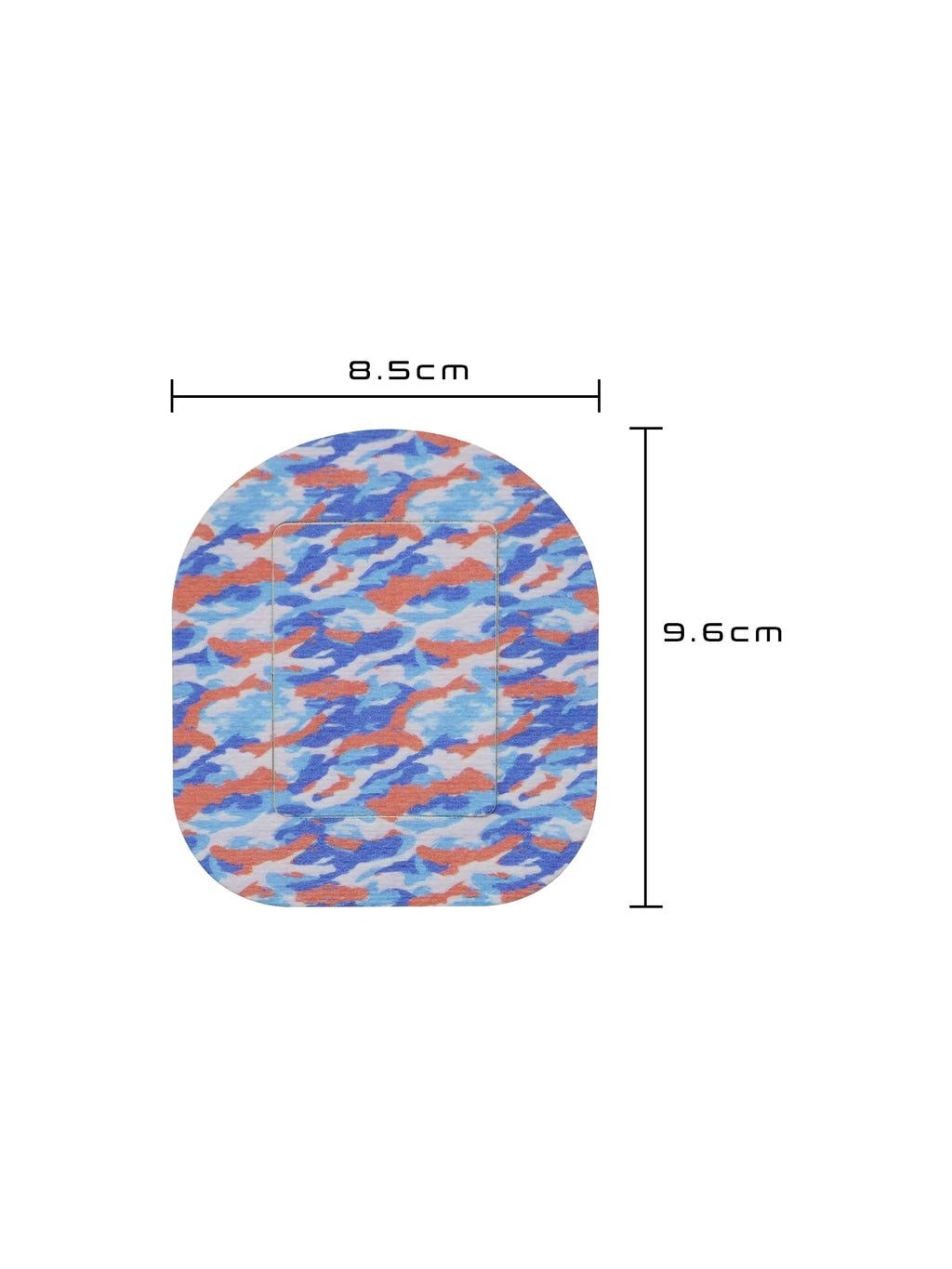 Tandem Mobi adhesive patch, size 8.5 x 9.6 cm
