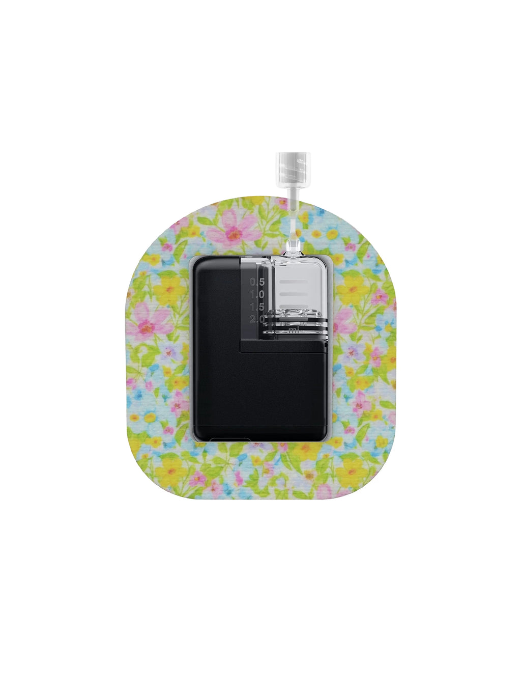 Tandem Mobi adhesive patch, Flower design