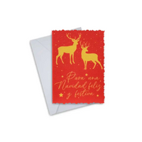 Elegant Christmas Greeting Cards - Kaio-Cards IT/ES