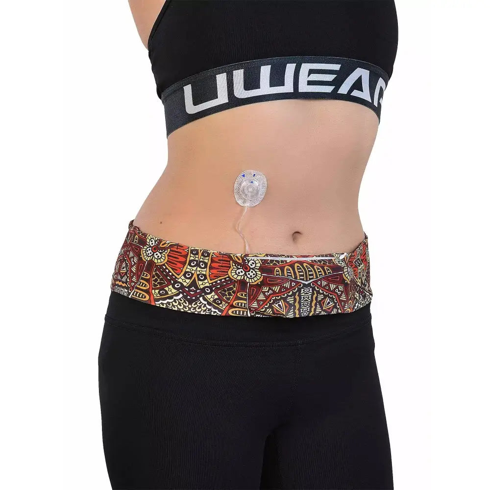 Insulin Pump Waist Belt Dia BellyBand Prints Kaio Dia