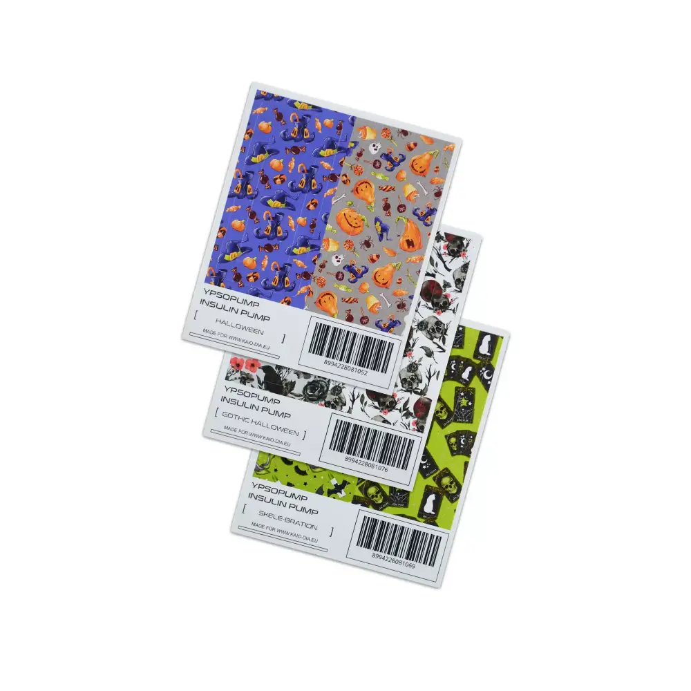 Ypsopump Insulin Pump Stickers - Halloween