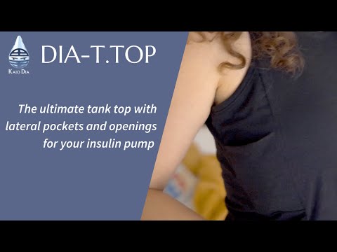 Kids Insulin Pump Tank Top, Dia-T.Top Kids