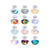 Colorful Guardian Enlite Stickers Sensor - Neutral Serie