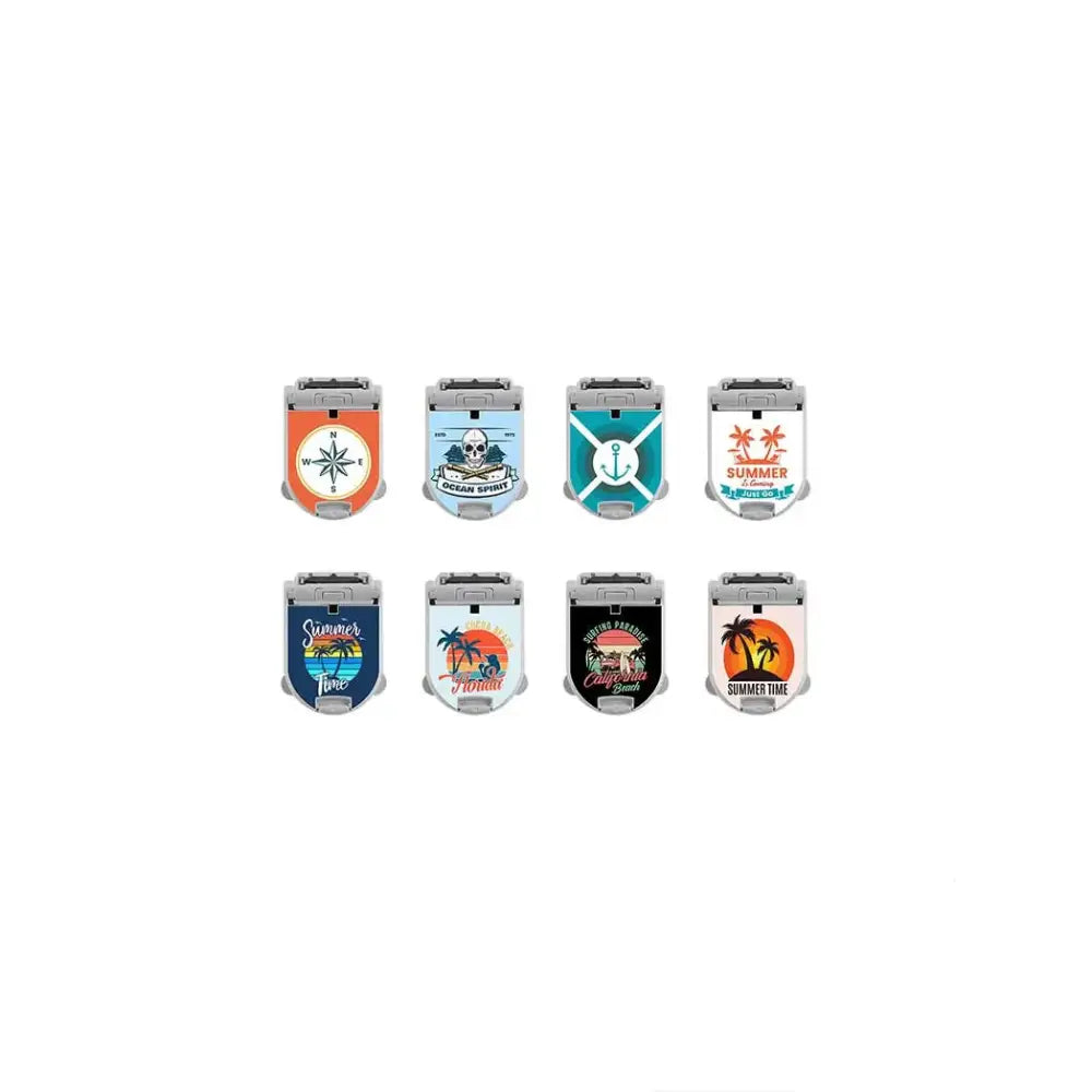Glucomen Day CGM Stickers in Reusable Tin Can - Male Serie